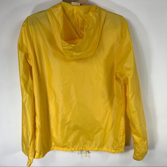 80s Gap Yellow Gold Windbreaker Packable Small - Picture 2 of 6